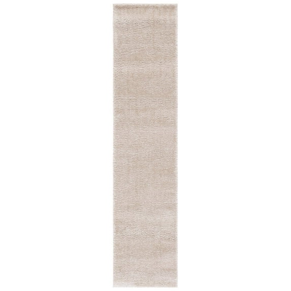 SAFAVIEH Tahoe Joey Modern Shag Runner, 2' x 9', Beige