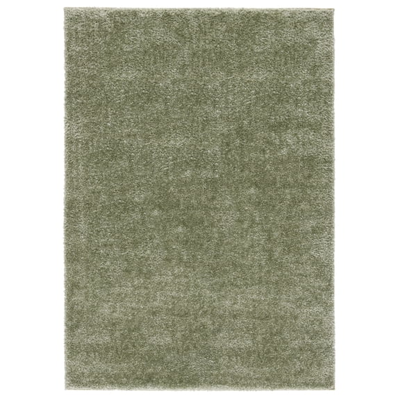SAFAVIEH Tahoe Joey Solid Shag Area Rug, Sage, 10' x 13'