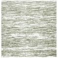 thumbnail image 1 of SAFAVIEH Tahoe Leann Distressed Shag Area Rug, Ivory/Green, 6'7" x 6'7" Square, 1 of 8