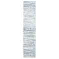 thumbnail image 1 of SAFAVIEH Tahoe Trudi Distressed Shag Runner Rug, Blue/Ivory, 2' x 9', 1 of 7