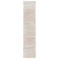 thumbnail image 1 of SAFAVIEH Tahoe Trudi Distressed Shag Runner Rug, Ivory/Gold, 2' x 9', 1 of 7