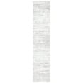 thumbnail image 1 of SAFAVIEH Tahoe Trudi Distressed Shag Runner Rug, Ivory/Grey, 2' x 9', 1 of 8
