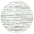 thumbnail image 1 of SAFAVIEH Tahoe Tyson Abstract Shag Area Rug, Ivory/Dark Gray, 6'7" x 6'7" Round, 1 of 10
