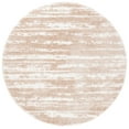 thumbnail image 1 of SAFAVIEH Tahoe Tyson Abstract Shag Area Rug, Ivory/Gold, 6'7" x 6'7" Round, 1 of 10