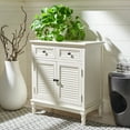 thumbnail image 1 of SAFAVIEH Tate 2-Drawer 2-Door Sideboard Distressed / White, 1 of 7
