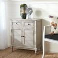 thumbnail image 1 of SAFAVIEH Tate 2-Drawer 2-Door Sideboard Greige, 1 of 7