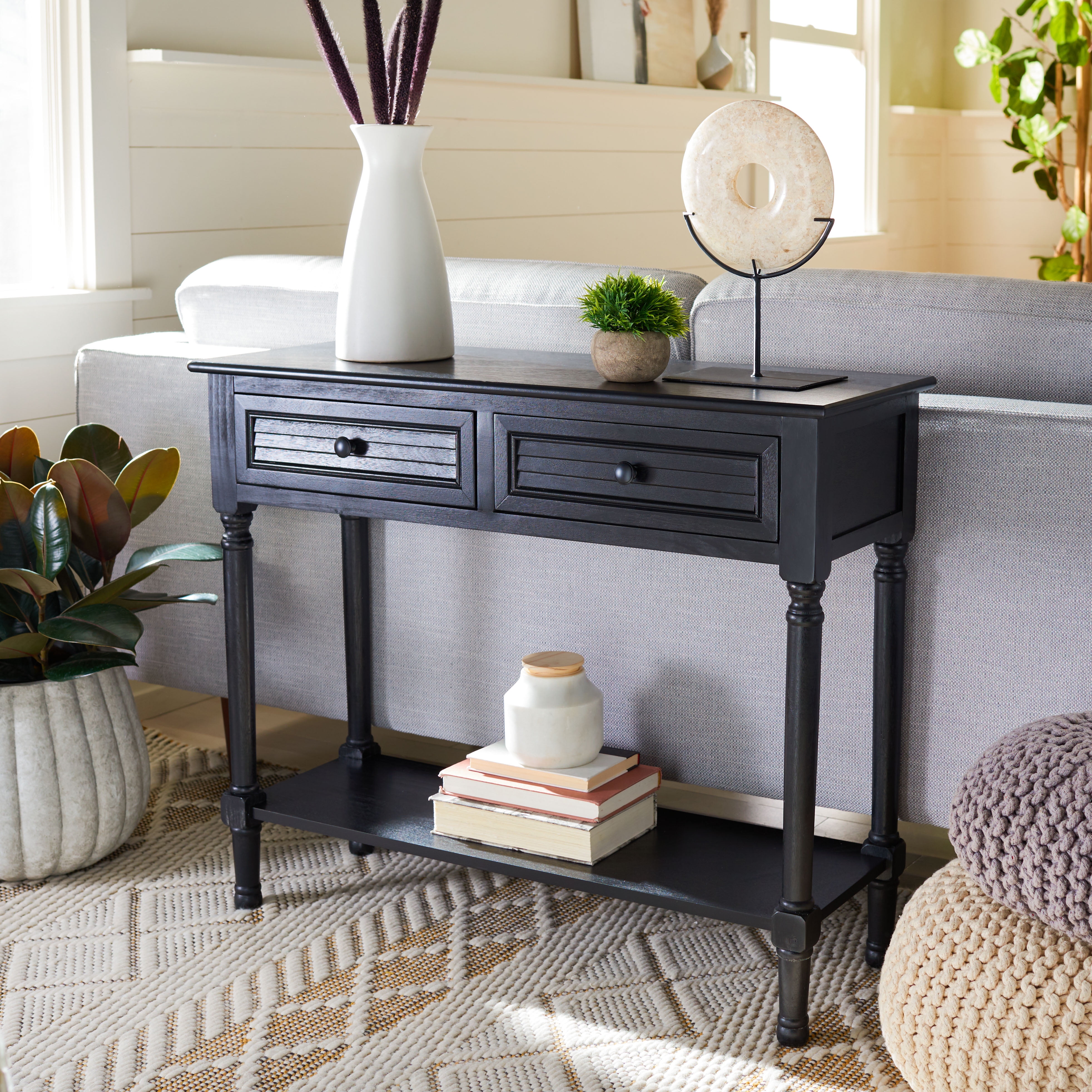 Amish console table discount
