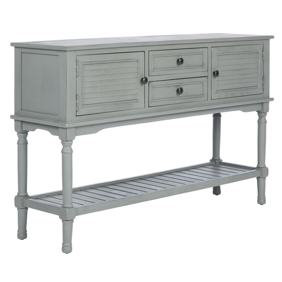 SAFAVIEH Tate Storage Rectangle Console Table, Gray