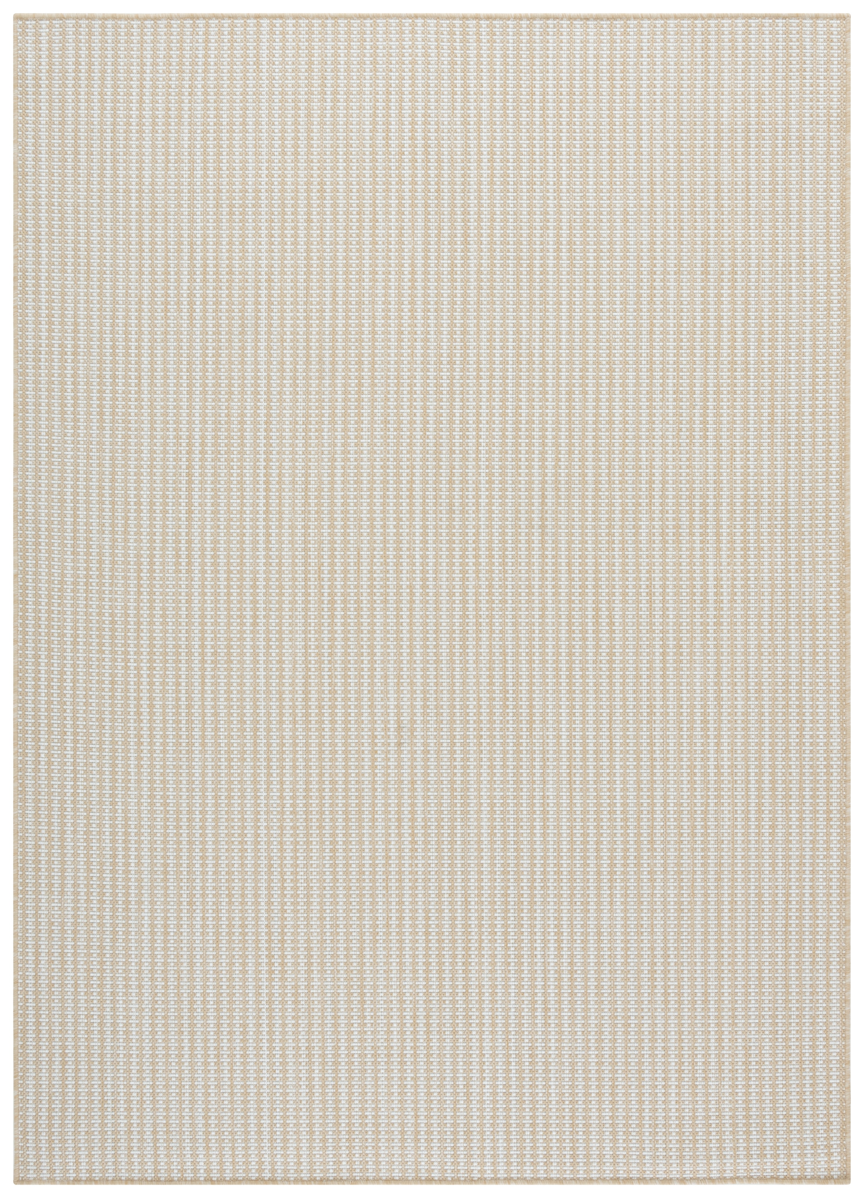 SAFAVIEH Terrace Eadaoin Geometric Indoor/Outdoor Area Rug, Beige/Ivory, 4' x 6'
