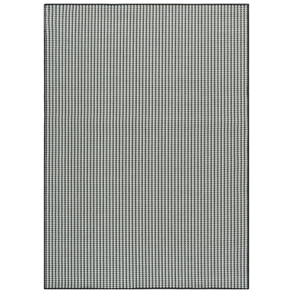 SAFAVIEH Terrace Eadaoin Geometric Indoor/Outdoor Area Rug, Black/White, 8' x 10'