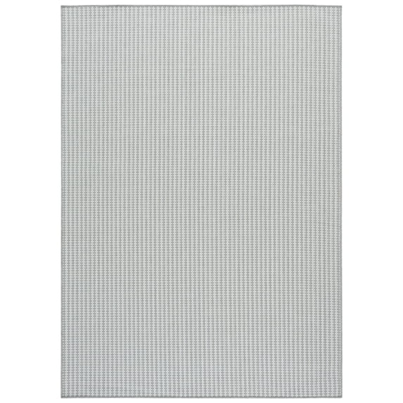 SAFAVIEH Terrace Eadaoin Geometric Indoor/Outdoor Area Rug, Grey/Ivory, 4' x 6'
