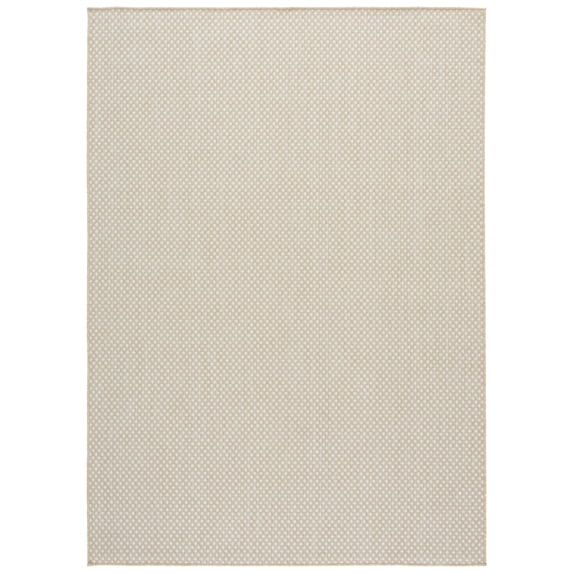 SAFAVIEH Terrace Gina Geometric Indoor/Outdoor Area Rug, Beige/Ivory, 9' x 12'