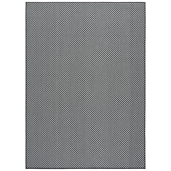 SAFAVIEH Terrace Gina Geometric Indoor/Outdoor Area Rug, Black/White, 8' x 10'