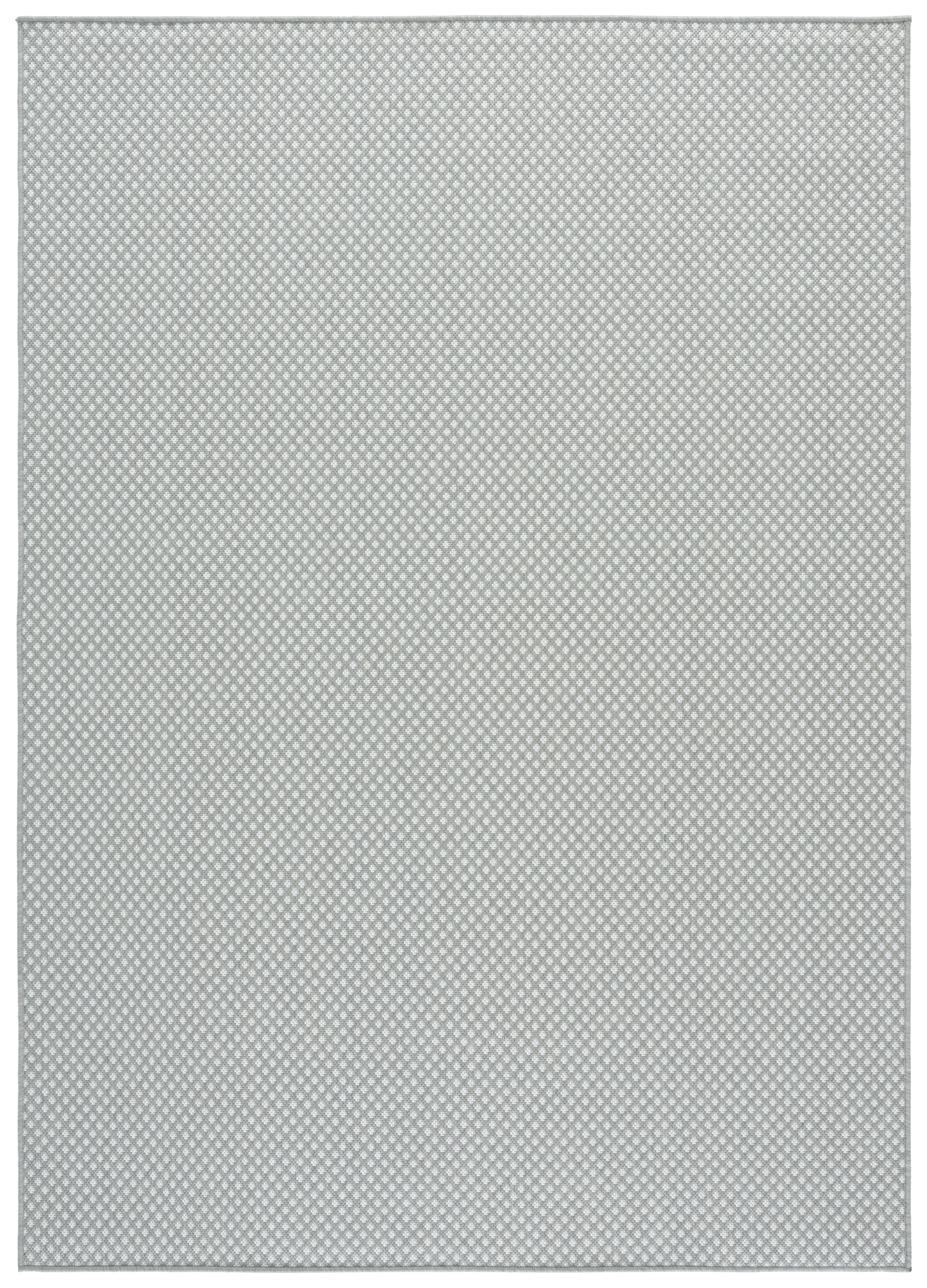 SAFAVIEH Terrace Gina Geometric Indoor/Outdoor Area Rug, Grey/Ivory, 4' x 6'