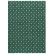SAFAVIEH Terrace Kelleh Geometric Indoor/Outdoor Area Rug, Dark Green/Light Green, 8' x 10'