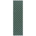 thumbnail image 1 of SAFAVIEH Terrace Kelleh Geometric Indoor/Outdoor Runner Rug, Dark Green/Light Green, 2'3" x 8', 1 of 10