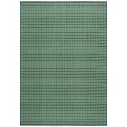 SAFAVIEH Terrace Wight Geometric Indoor/Outdoor Area Rug, Dark Green/Light Green, 8' x 10'