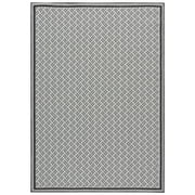 SAFAVIEH Terrace Yadira Geometric Indoor/Outdoor Area Rug, Black/White, 8' x 10'