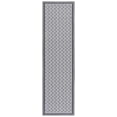 thumbnail image 1 of SAFAVIEH Terrace Yadira Geometric Indoor/Outdoor Runner Rug, Black/White, 2'3" x 8', 1 of 11