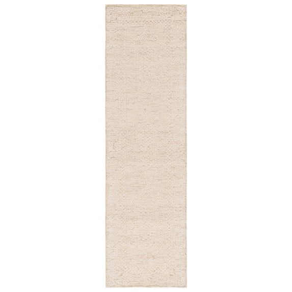 SAFAVIEH Textural Anabel Geometric Runner Rug, Gold/Ivory, 2'3" x 8'