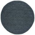 thumbnail image 1 of SAFAVIEH Textural Dinah Geometric Area Rug, Charcoal, 6' x 6' Round, 1 of 8