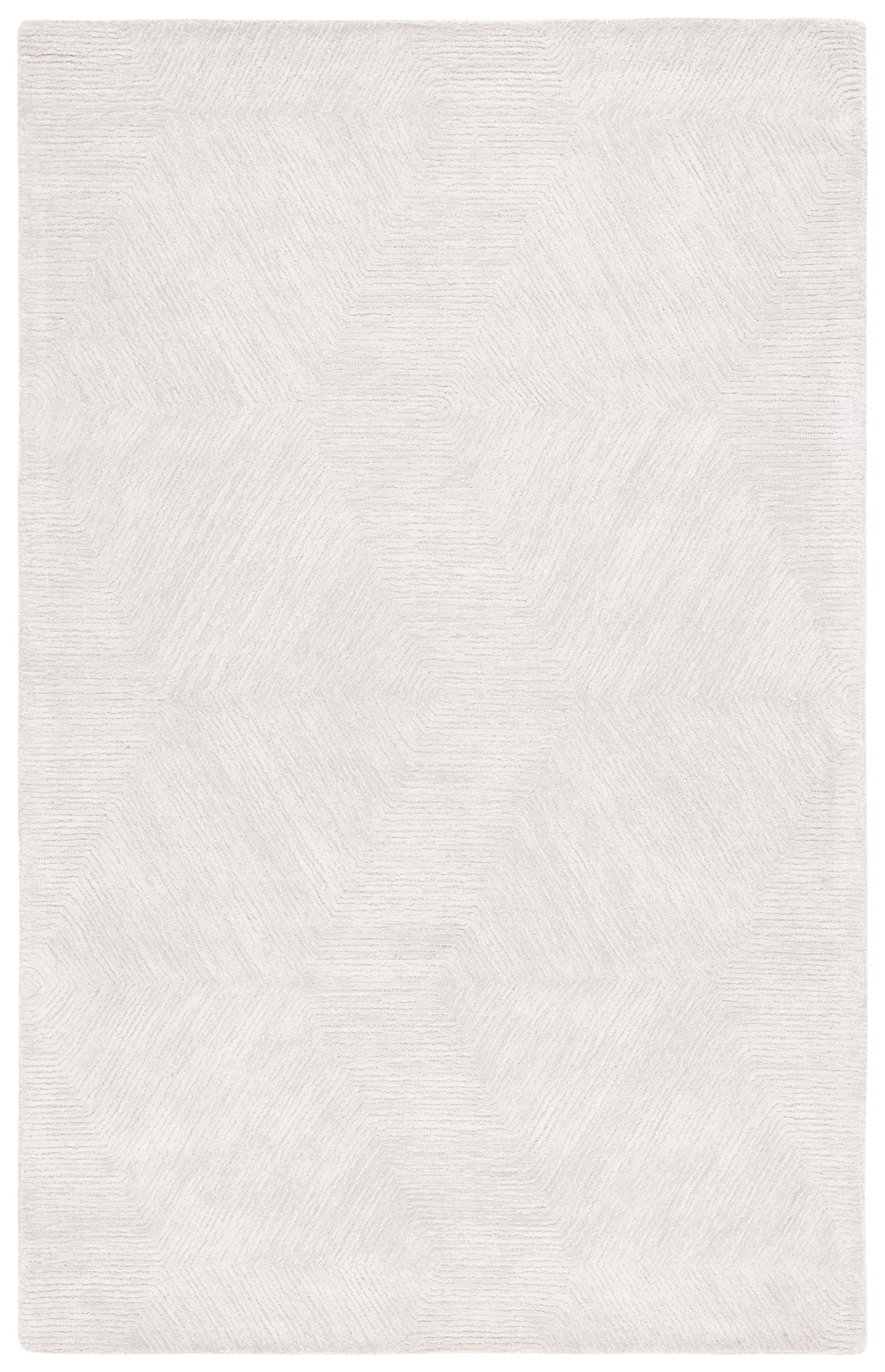 SAFAVIEH Textural Merrilyn Geometric Area Rug, Beige, 5' x 8'