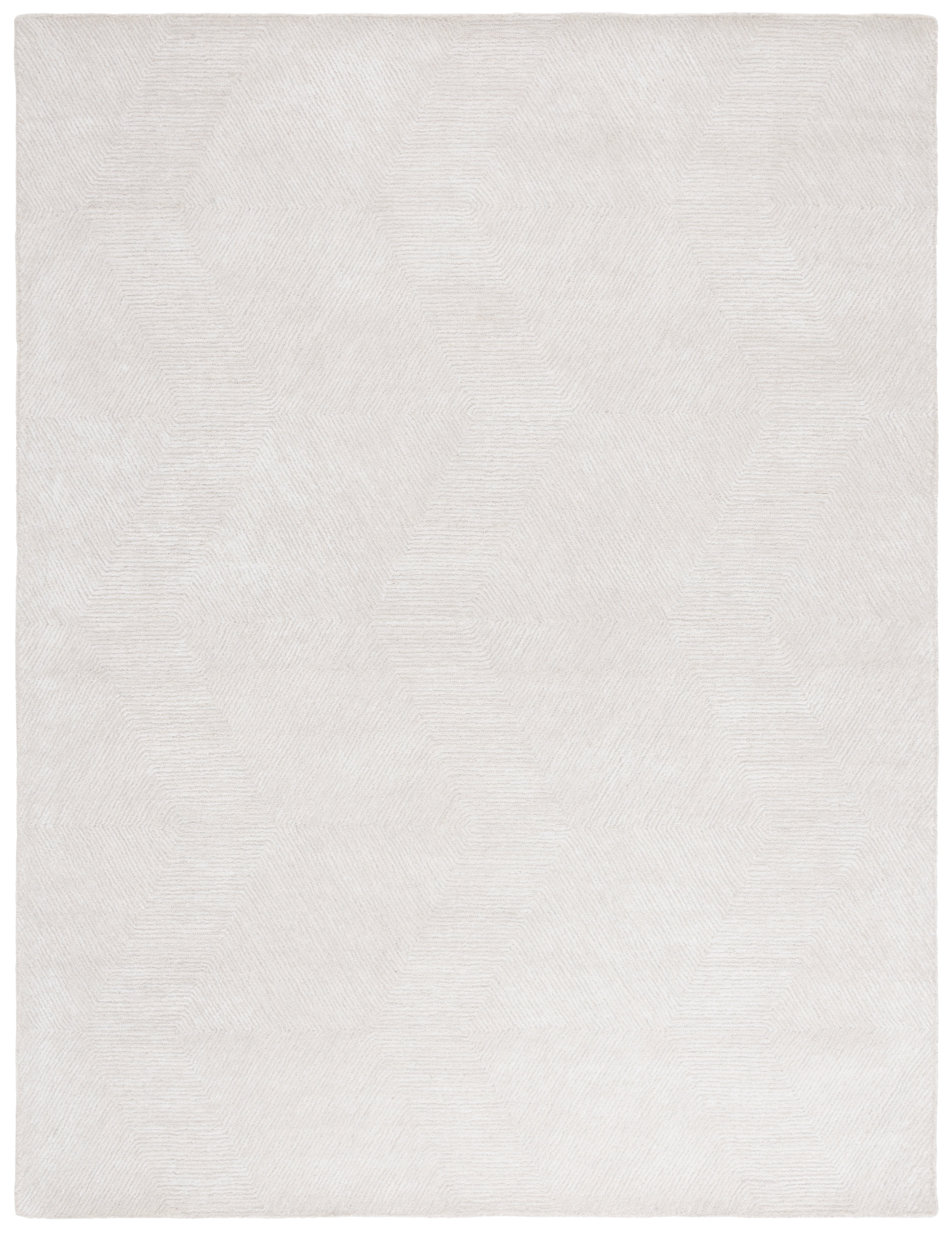 SAFAVIEH Textural Merrilyn Geometric Area Rug, Beige, 8' x 10'