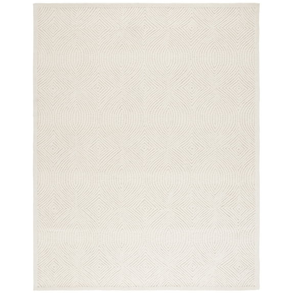 SAFAVIEH Textural Rose Geometric Area Rug, Ivory, 8' x 10'