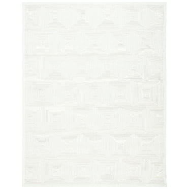 SAFAVIEH Textural Vince Geometric Area Rug, Ivory, 8' x 10'