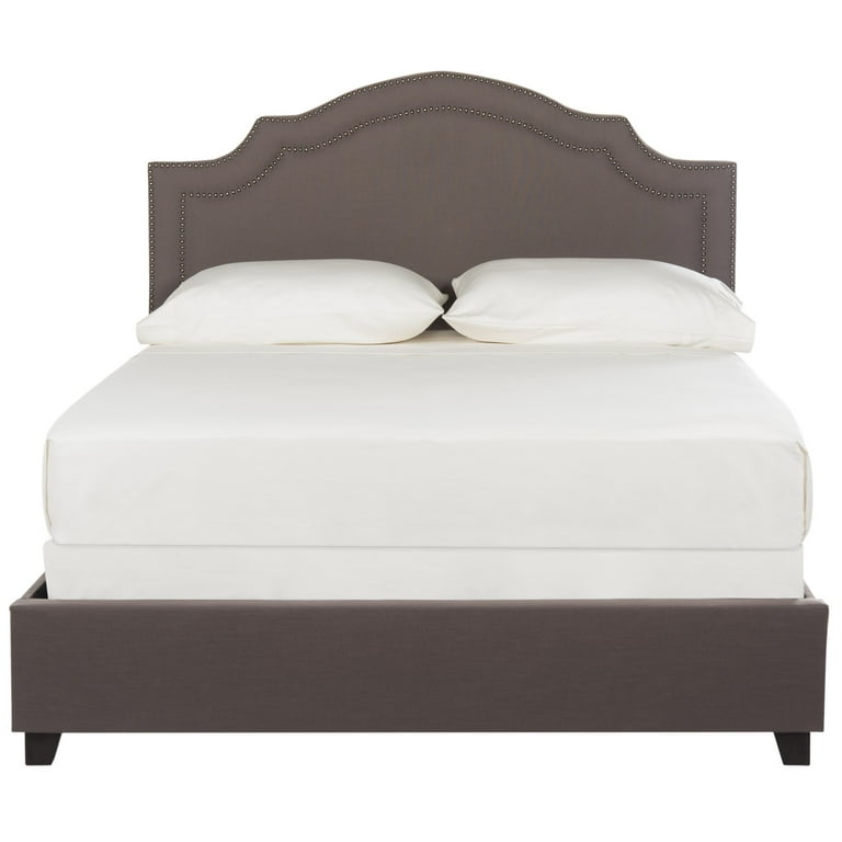 Safavieh Theron Dark Taupe Full Upholstered Bed