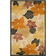 thumbnail image 1 of SAFAVIEH Tibetan Forrester Floral Bordered Wool Area Rug, Black/Rust, 6' x 9', 1 of 5