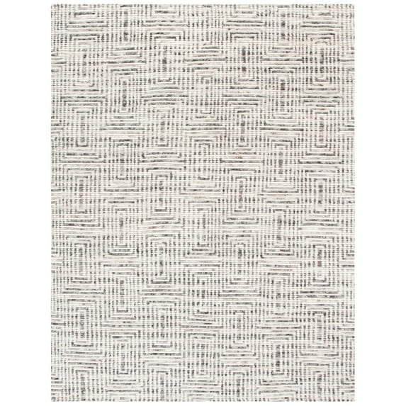 SAFAVIEH Tibetan TIB609A Hand-knotted Ivory / Grey Rug