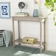 thumbnail image 1 of SAFAVIEH Tin.sley Amish Rectangular Console Table, Greige (28 in. W x 11.8 in. D x 28 in. H), 1 of 9