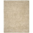 thumbnail image 1 of SAFAVIEH Toronto Deasun Solid Polyester Shag Area Rug, Beige, 4' x 6', 1 of 10