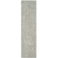 thumbnail image 1 of SAFAVIEH Toronto Deasun Solid Polyester Shag Runner Rug, Light Grey, 2'3" x 8', 1 of 7