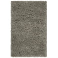 thumbnail image 1 of SAFAVIEH Toronto Kameron Solid Polyester Shag Area Rug, Grey, 3' x 5', 1 of 5