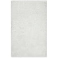 thumbnail image 1 of SAFAVIEH Toronto Kameron Solid Polyester Shag Area Rug, Ivory, 3' x 5', 1 of 6