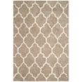 thumbnail image 1 of SAFAVIEH Toronto Nessa Geometric Shag Area Rug, Silver/Ivory, 4' x 6', 1 of 6