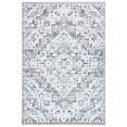 thumbnail image 1 of SAFAVIEH Toscana Alvin Medallion Polyester Area Rug, Grey/Ivory, 8' x 10', 1 of 8