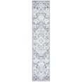 thumbnail image 1 of SAFAVIEH Toscana Alvin Medallion Polyester Runner Rug, Grey/Ivory, 2' x 9', 1 of 8