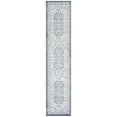 thumbnail image 1 of SAFAVIEH Toscana Caryn Medallion Polyester Runner Rug, Ivory/Dark Grey, 2' x 9', 1 of 8
