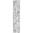 thumbnail image 1 of SAFAVIEH Toscana Aubrey Abstract Polyester Runner Rug, Grey/Ivory, 2' x 9', 1 of 6