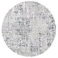 thumbnail image 1 of SAFAVIEH Toscana Fedelma Abstract Polyester Area Rug, Ivory/Grey, 6'7" x 6'7" Round, 1 of 7
