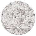 thumbnail image 1 of SAFAVIEH Toscana Crystal Abstract Polyester Area Rug, Grey/Ivory, 6'7" x 6'7" Round, 1 of 7