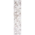 thumbnail image 1 of SAFAVIEH Toscana Crystal Abstract Polyester Runner Rug, Grey/Ivory, 2' x 9', 1 of 6