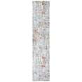 thumbnail image 1 of SAFAVIEH Toscana Shelton Abstract Polyester Runner Rug, Ivory/Grey, 2' x 9', 1 of 6