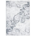 thumbnail image 1 of SAFAVIEH Toscana Emmett Abstract Polyester Area Rug, Grey/Ivory, 4' x 6', 1 of 8