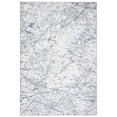 thumbnail image 1 of SAFAVIEH Toscana Evette Abstract Polyester Area Rug, Grey/Ivory, 5'3" x 7'6", 1 of 8