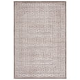 thumbnail image 1 of SAFAVIEH Toscana Roger Oriental Polyester Area Rug, Ivory/Brown, 4' x 6', 1 of 8