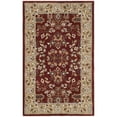 thumbnail image 1 of SAFAVIEH Total Performance Josh Floral Bordered Area Rug, Rust/Green, 4' x 6', 1 of 7